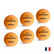 Loptice za stolni tenis TTB 100 1* 40+ 6 komada narancaste