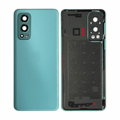 OnePlus Nord 2 5G - pokrov baterije + steklo zadnje kamere (modra meglica)