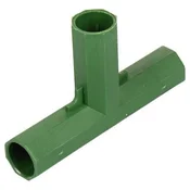 Merco Cevna sponka 3-stranska spojka za vrtne palice premera 11 mm