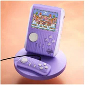 Ročna igralna konzola RetroPlay vijolične barve s 666 igrami