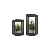 Jeklena stojala za cvetlične lonce v kompletu 2 ks (višina 34,5 cm) Aria – Garden Pleasure
