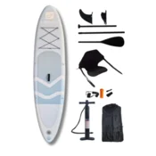 Napihljiva SUP deska Legoni Blue Sea 10.2 s sedežem in kajak veslom, 311 cm