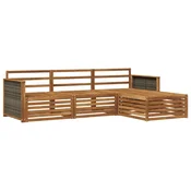 Set vanjskih sofa Prirodna 249,5 x 162,5 x 73 cm