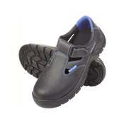 LAHTI PRO zaščitne sandale, usnje, črno-modra, 47, L3060947