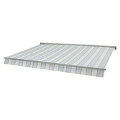 Markiza Sunfun Design (4,5 x 3 m, sivo-bela)