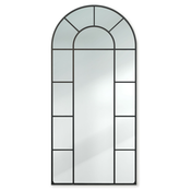 Casa Chic Luk, francusko zidno ogledalo, aluminijski okvir, 57 x 120 cm