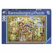 Ravensburger - Puzzle Disney Family II - 500 kosov