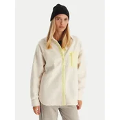 Roxy Flis Chloe Kim Polar Shacket ERJPF03231 Écru Regular Fit