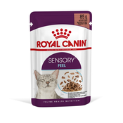 Royal Canin Sensory Feel - mokra hrana z omako za odrasle mačke 12 x 85 g