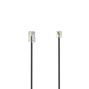 HAMA - DSL priključni kabel, modularni vtič 8p4c - modularna vtičnica 6p4c, 6 m