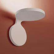 Artemide Rea 17 - LED stenska svetilka v beli barvi - Dnevna soba/jedilnica - Dizajn - bela - Kovina