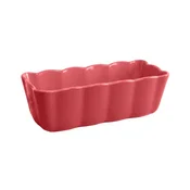 Sponge cake baking dish, ceramics, 24.5x11cm/1.1L, Madeleine, Rose C