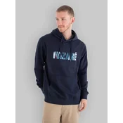 Hurley Nazare Script Hoodie obsidian