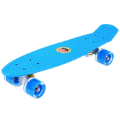 Skateboard sa svjetlećim kotačima - Plava