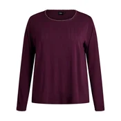 Zizzi Majica za spanje Pointy mauve