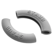 Set of 2 wok handles, silicone - Staub