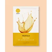 The Saem Sheet maska za obraz s propolisom Bio Solution Barrier Propolis Mask Sheet - 20 g/1 kos