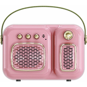 Generic Mini zunanji HD zvočnik Retro brezžični prenosni Bluetooth zvočnik Subwoofer Zunanji prenosni majhen zvočnik, (21133300)