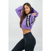 Nebbia Cropped Zip-Up Hoodie Iconic