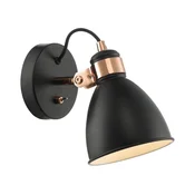Där Lighting FRE0722 - Zidni spot FREDERICK 1xE14/40W/230V, u crnoj boji