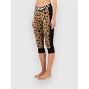 Mons Royale Merino Cascade Flex 3/4 Legging Base Layer B aoraki lily toffee