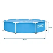 Intex bazen - Metalni okvir 244 x 51 cm ( 28205 )