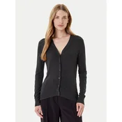 Calvin Klein Pletena jopica LV044C346G Siva Regular Fit