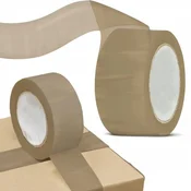shumee Močan rjav kurirski embalažni trak 48 mm akrilni 90 m Zenwire 48100