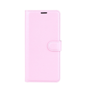 Eleganten etui Litchi za Sony Xperia 1 II - roza