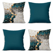 Prevleke za blazine 4 kos 43x43 cm Optic - Minimalist Cushion Covers