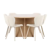 Jedilniški komplet Dallas 5010 (Hrast) 74cm