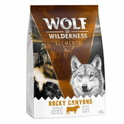 1kg Wolf of Wilderness Rough Storms - raca hrana za pse