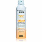 ISDIN Transparent Spray Wet Skin sprej za sunčanje SPF 50 250 ml