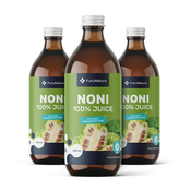3x 100% noni sok, skupaj 3000 ml