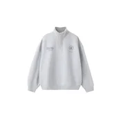MANGO KIDS Majica AMATCH bazaltno siva/svetlo siva