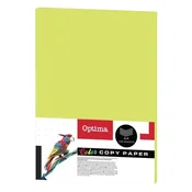 Papir barvni Optima A4 100/1 fluo zelen 75g
