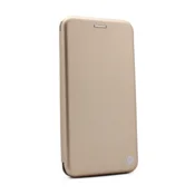 TERACELL Maska na preklop za Samsung A037G Galaxy A03s Teracell Flip Cover zlatna