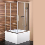CARMEN Kvadratna tuš kabina 900x900x1500 mm, prozorno steklo - 90x90 cm - Polysan - 24 - Kvadratne tuš kabine - 900 - 1500 - 900 - 6 - 14