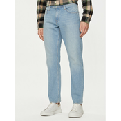 Mustang Jeans hlače Denver 1015136 Modra Straight Fit