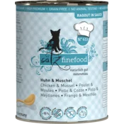 catz finefood Mačja hrana Ragout No. 613 - piščanec in školjke - 380 g