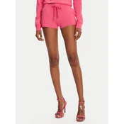 Juicy Couture Športne kratke hlače JCWHS125312 Roza Loose Fit