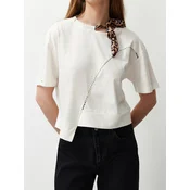 Trendyol Milla Ženska majica Tedss24Ts00001, Bela