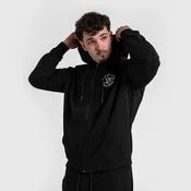 Polleo Mens Coach Zipper Hoodie, Black - S