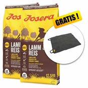 JOSERA Lamb & Rice Adult 2 x 12,5 kg + avtomobilska odeja BREZPLAČNO