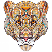 Lesena sestavljanka - Leopard / M KP21928