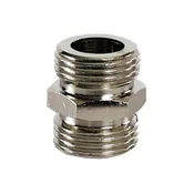 ich-zapfe Dvojni navojni nastavek 5/8 beidseitig, NW 10 mm, krom-nikelj, (5000216944)