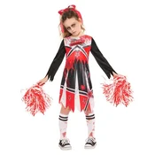 ZOMBIE CHEERLEADER otroški kostum velikost (122-128cm)