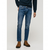 Pepe Jeans za moške. PM206318Z23 Kavbojke Cash Blue (36/34), Modra, Priložnostno, Bombaž