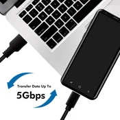 Kabel USB-C => USB A 3.2 Gen1x1 A 3,00m Logilink - bel (CU0177)