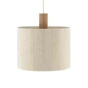 Brilliant - Luster na sajli ARLO 1xE27/20W/230V precnik 35 cm krem